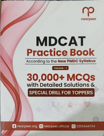 Mdcat Books (Physics in second+ Nearpeer)