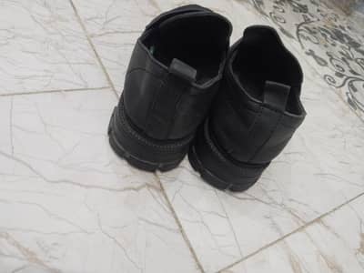 black shoes