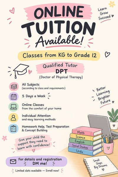 Online Tuition Classes | KG to Grade 12