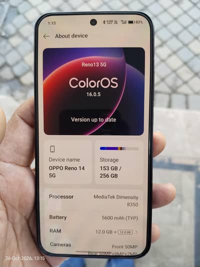 OPPO Reno 13 cal 03016619801