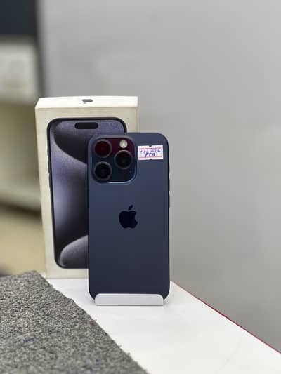 Apple iPhone 15 Pro 256 gb pta approved blue
