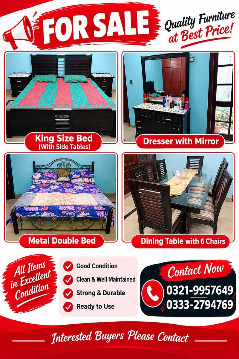 bed and side tables 0