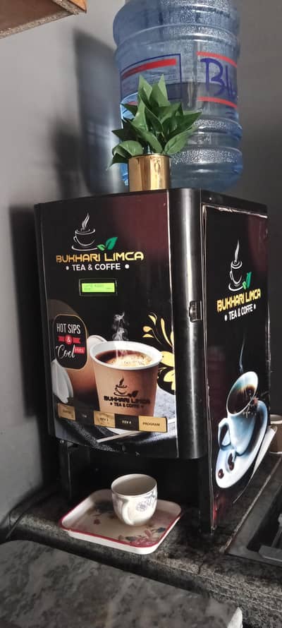4 Line Tea & Coffee Vanding machine