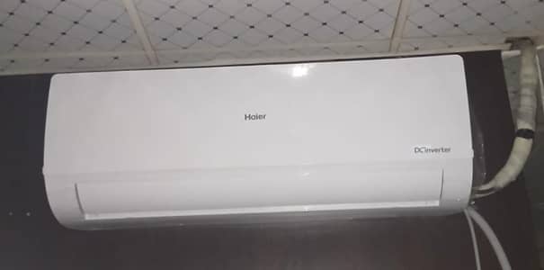 Haier 1.5 tun dc inverter with 10 month guarantee warranty