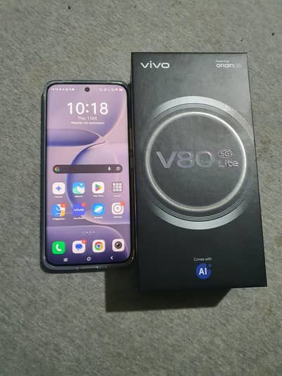 Vivo V80 Lite 5G 1 month use only all over ok new
