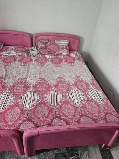 2 single bed