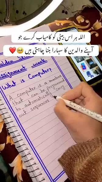 Handwriting Assignment, Typing And Data Entry job Available