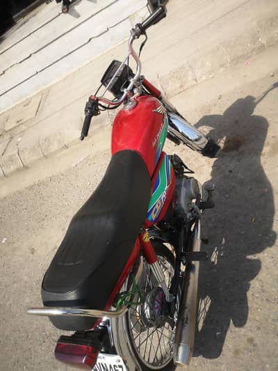honda cd70cc 2018 model islamabad number urgent sale ned money