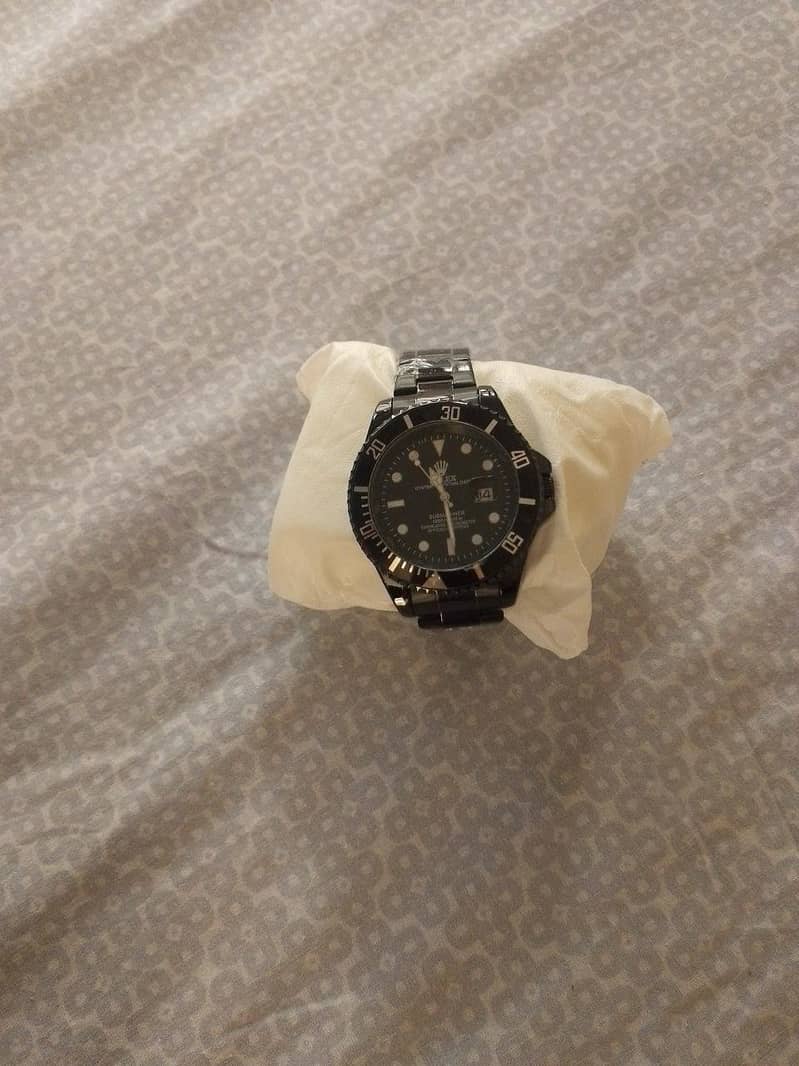 Stylish Black Luxury Men’s Watch – Elegant Design - Watches - 1120998920