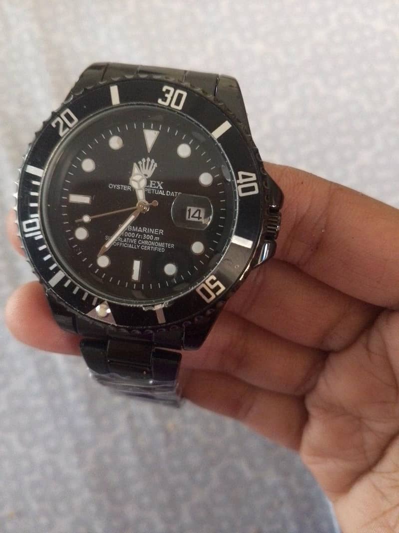 Stylish Black Luxury Men’s Watch – Elegant Design - Watches - 1120998920