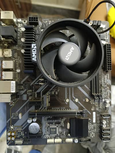 AMD Ryzen 5 4500 4th Gen With Gigabyte B450m S2h Gaming Package