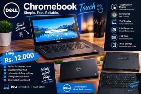 good chrombook fr study and home work and its touch