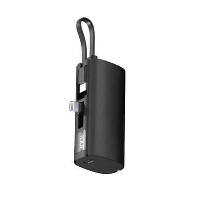 Aspor A351 2in1 Iphone & Type-c Flexible Portable Mini 5000mah Power