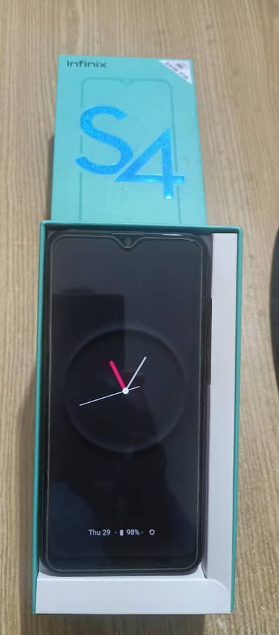 Infinix S4 (Complete Box with all accessories) ""Not used like new""