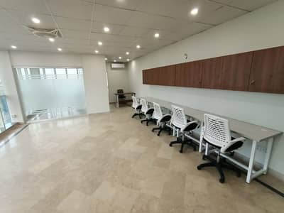 Unfurnished 850 Sqft Corner 3rd Floor Office Available On Rent Locted In I-8 Markaz Front Side