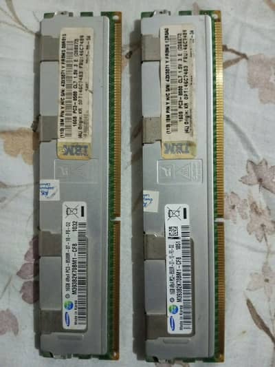 Samsung 16GB DDR3 ECC Registered Server RAM — 2 Sticks