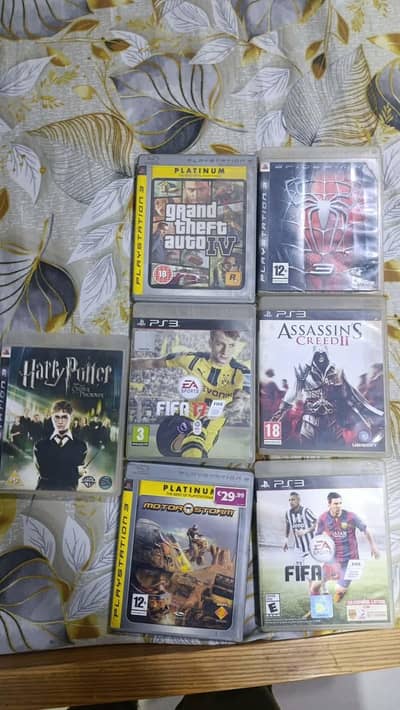PS3 GAMES USED