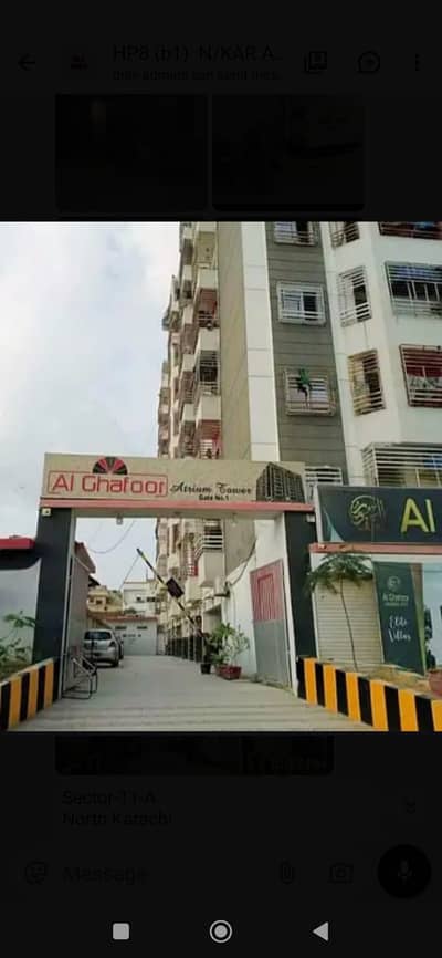 SECTOR 11/A BEAUTIFUL FIRST FLOOR 02 BED LOUNGE NEW PROJECT NORTH KARACHI