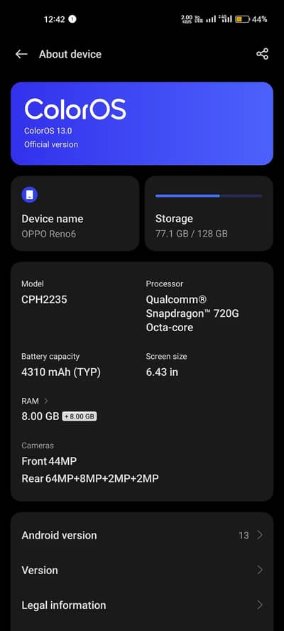 OPPO Reno6
