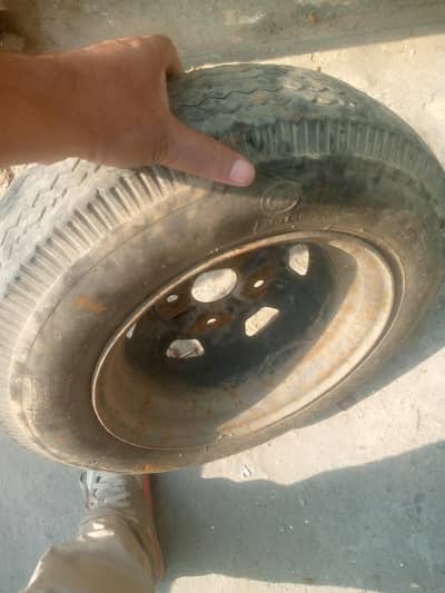ttyre one size 12.  mehran fx + rim