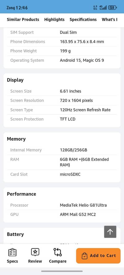 Honor X6c