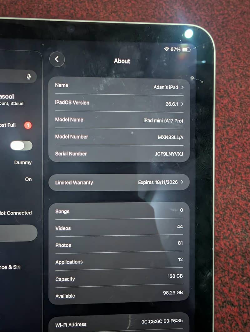 Ipad mini 7th gen 7