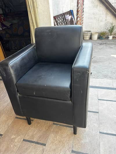 Leather Sofa chair set