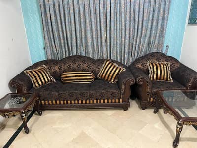 Sofa Set in Good Condition – Comfortable & Stylish