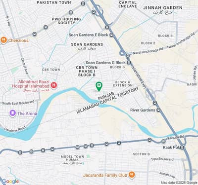 45x90 Plot for Sale on Reasonable Price in Soan garden Block-H