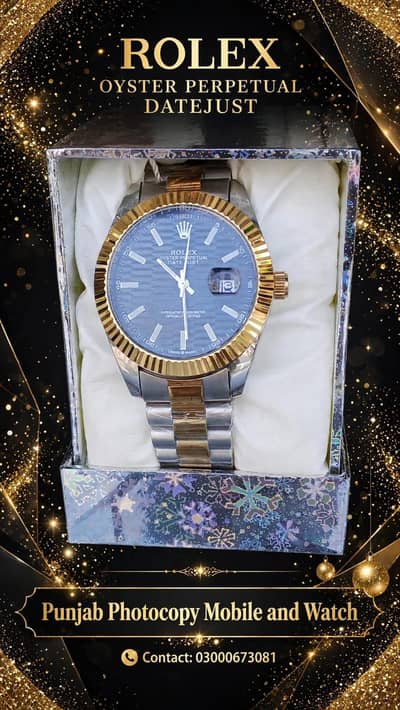 Rolex watch with Box