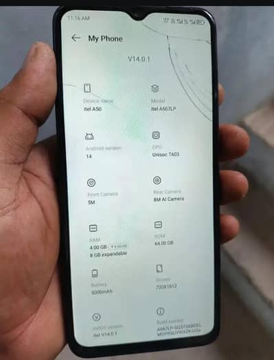 Itel A50.4+4ram 64Gb urgent sale