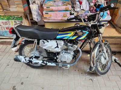 Honda cg 125 registered