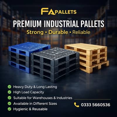 Plastic Pallets l Industrial Heavy Duty Pallets l Wooden Pellets Sale