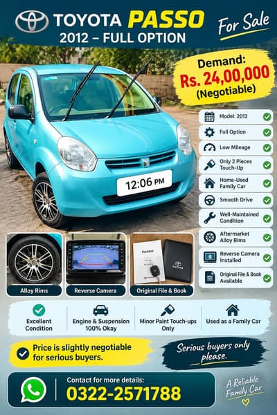 Toyota Passo 2012