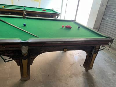 snooker two tables