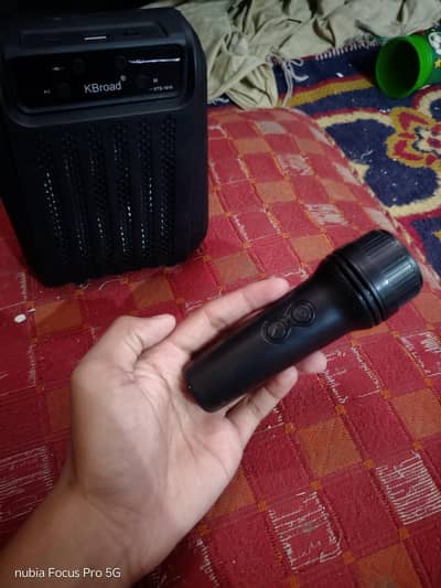 BIG SOUND MIC AND SPEAKER.