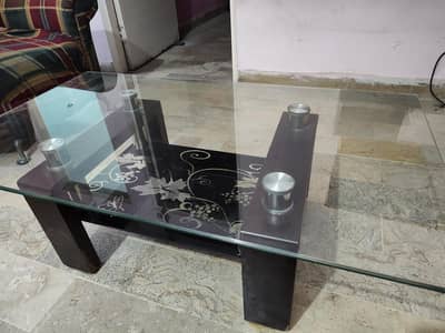 **ONLY 3000** Premium Glass Coffee Table for sale