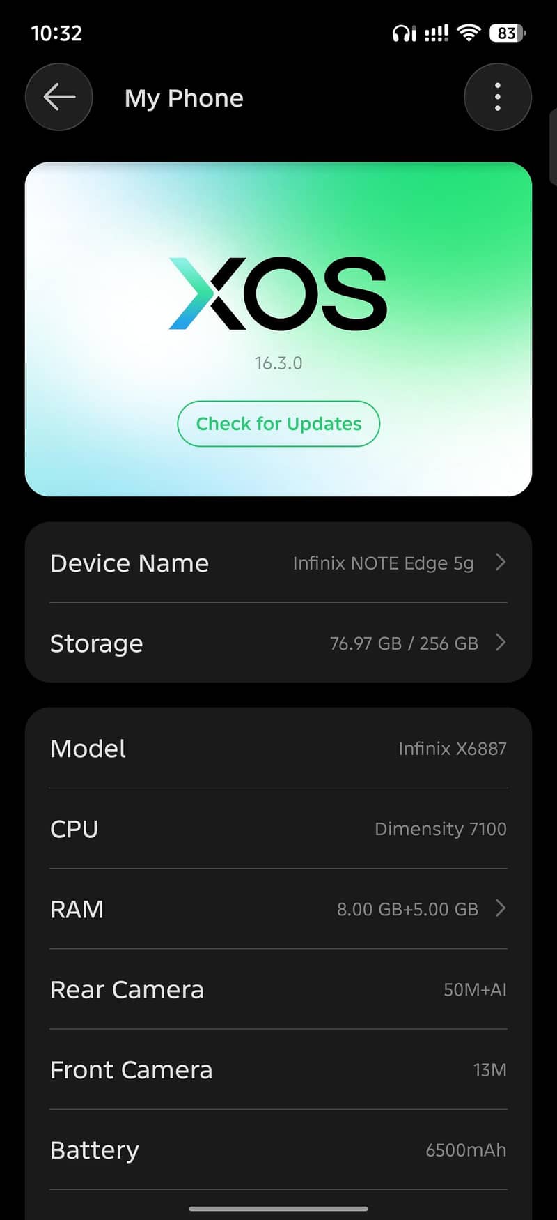 Infinix Note Edge 4