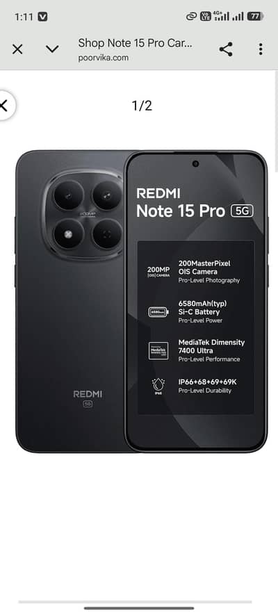Xiaomi Redmi Note 15 Pro
