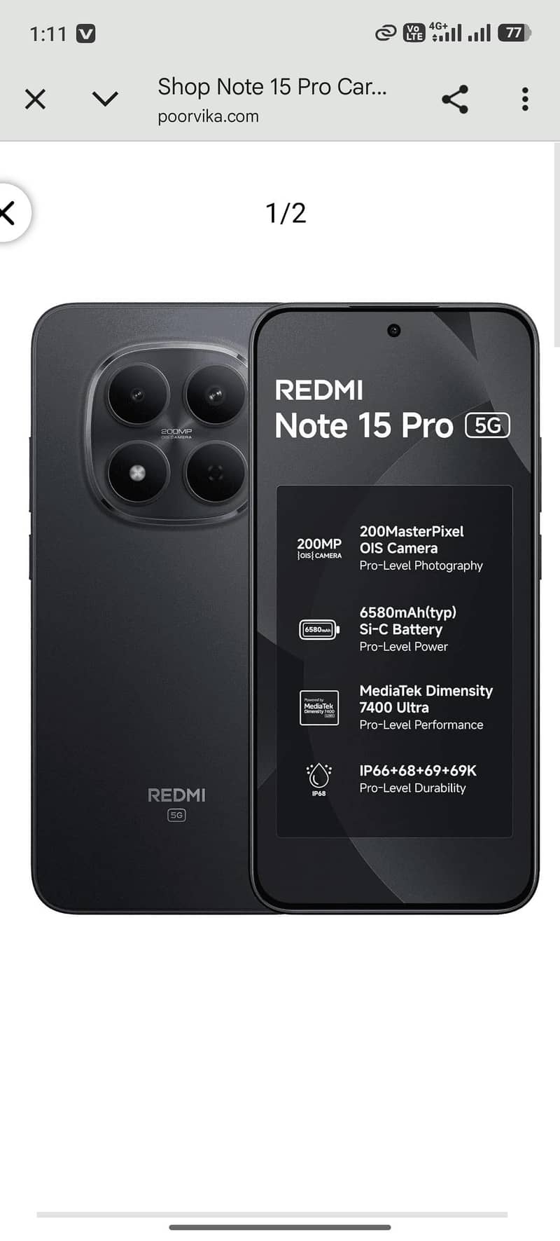 Xiaomi Redmi Note 15 Pro 0