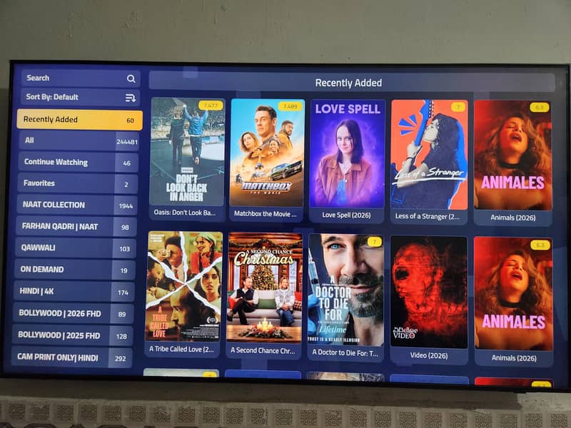 IPTV Subscription available for smart LED users 5