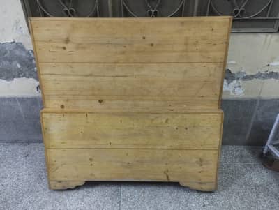 Single imported Wood ,  Solid wood single bed