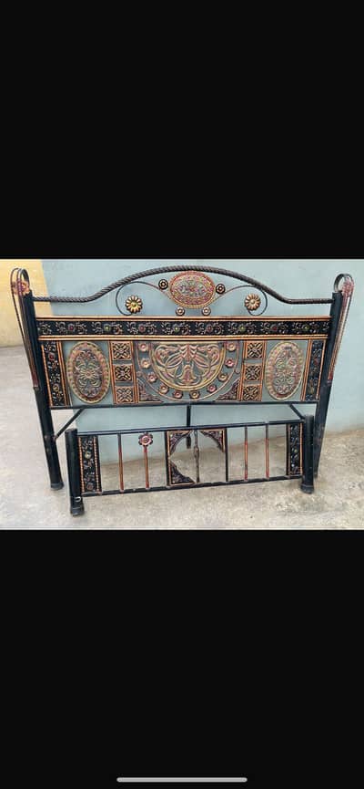 Iron bed set mukammal with out moltifome