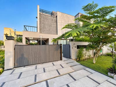 10 Marla Newly Built Designer Bungalow Modern Architecture Solar Installed Prime Location Near Carrefour Mall
