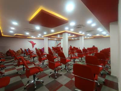 6000 Sqft Fully Furnished Commercial Floor Available On Rent On Islamabad Expressway Service Road