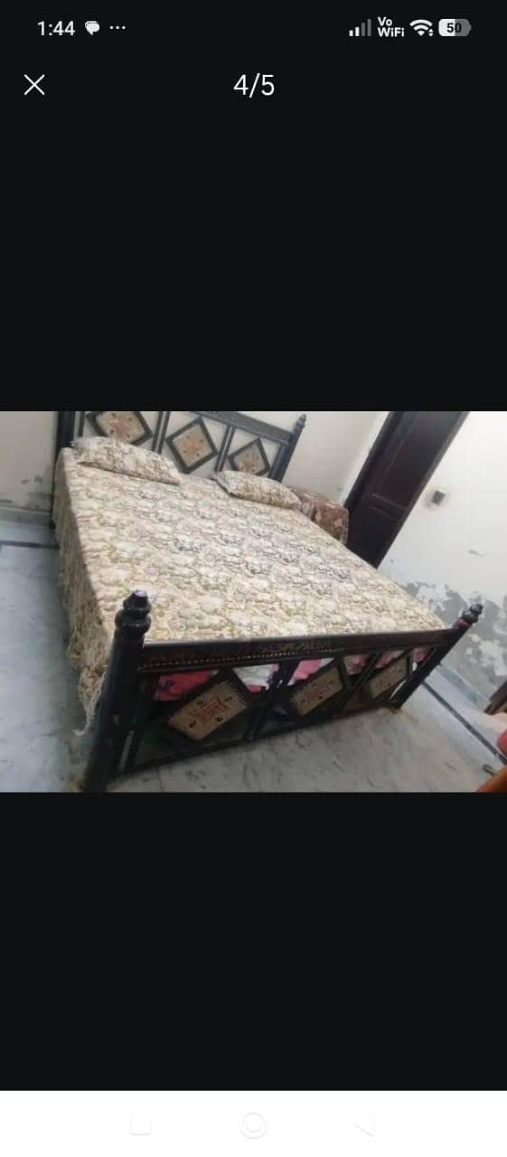 king size iron bed 4