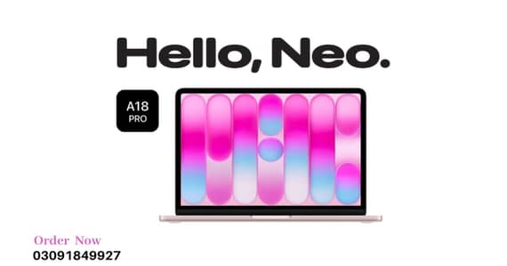 Apple MacBook Neo Blush Pink 8GB 512GB ( Non Active Box Packed ) MHFJ4