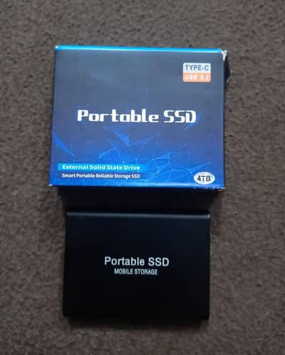 4TB Portable SSD Mobile Storage