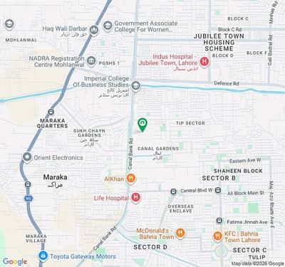 5 marla plot cornar a block good location