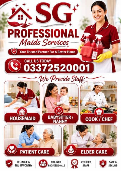 House maid | helper | cook | patient care | filipino maid | babysitter